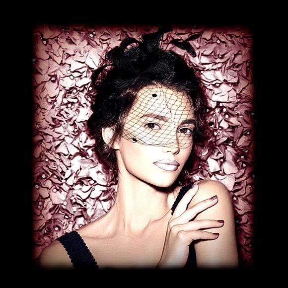 Elegant Black Lace Veil Feather Fascinator Hat Kentucky Derby Tea Cockta…